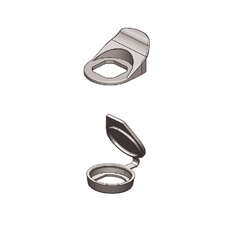 MS816-1-1S Driehoekige 8 mm slotcilinder-compressiegrendelsloten MS816-1-1S Driehoekige 8 mm slotcilinder-compressiegrendelsloten