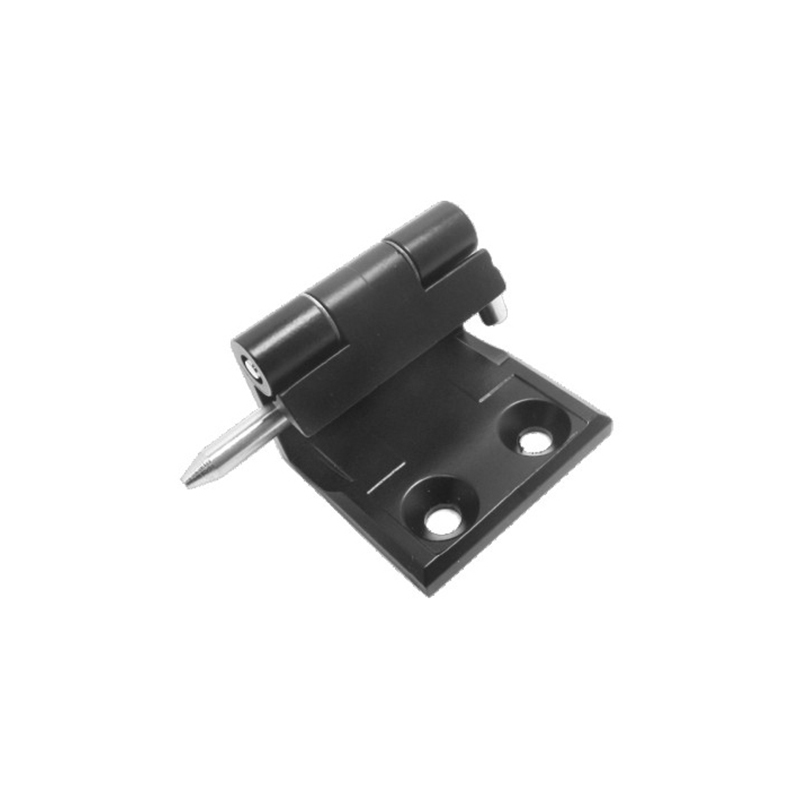 CL264-A Cassettescharnier van spuitzwarte zinklegering, pen van gegalvaniseerd staal