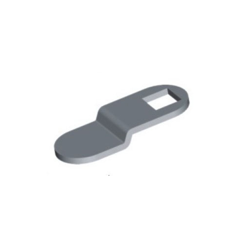 S1B6800X Verchroomde zinklegering stalen bout industriële slotaccessoires