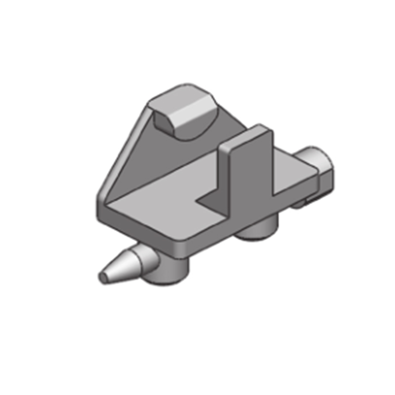 RG003-2 Zwarte ZDC clip-on drijfstangbevestiging met gesp