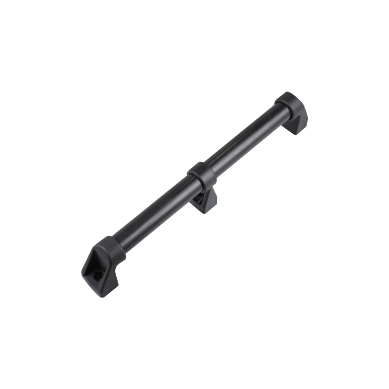 LS513 rubberen hoes koolstofstalen buisdeurkruk